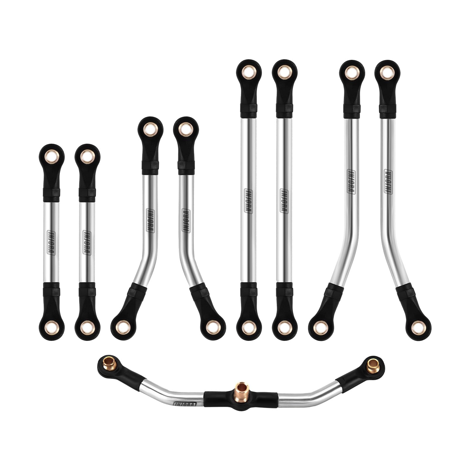 Amazon.com: INJORA Stainless Steel High Clearance Chassis Links